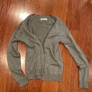 Gray Abercrombie cardigan